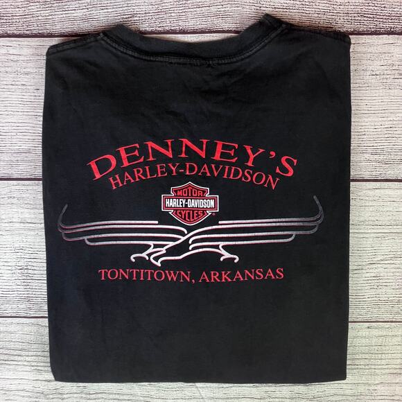 2003 Harley Davidson Motorcycles 100 Year Anniversary T-shirt - Picture 2 of 8